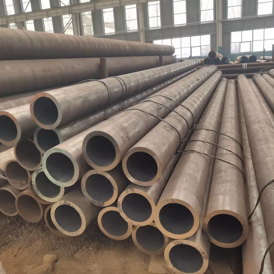 ASTM A36 A53 A192 Q235 Q235B 1045 4130 Sch40 10 mm 60 mm 熱間圧延溶接またはシームレスな長方形の丸い炭素鋼管、石油およびガスのパイプライン建設用